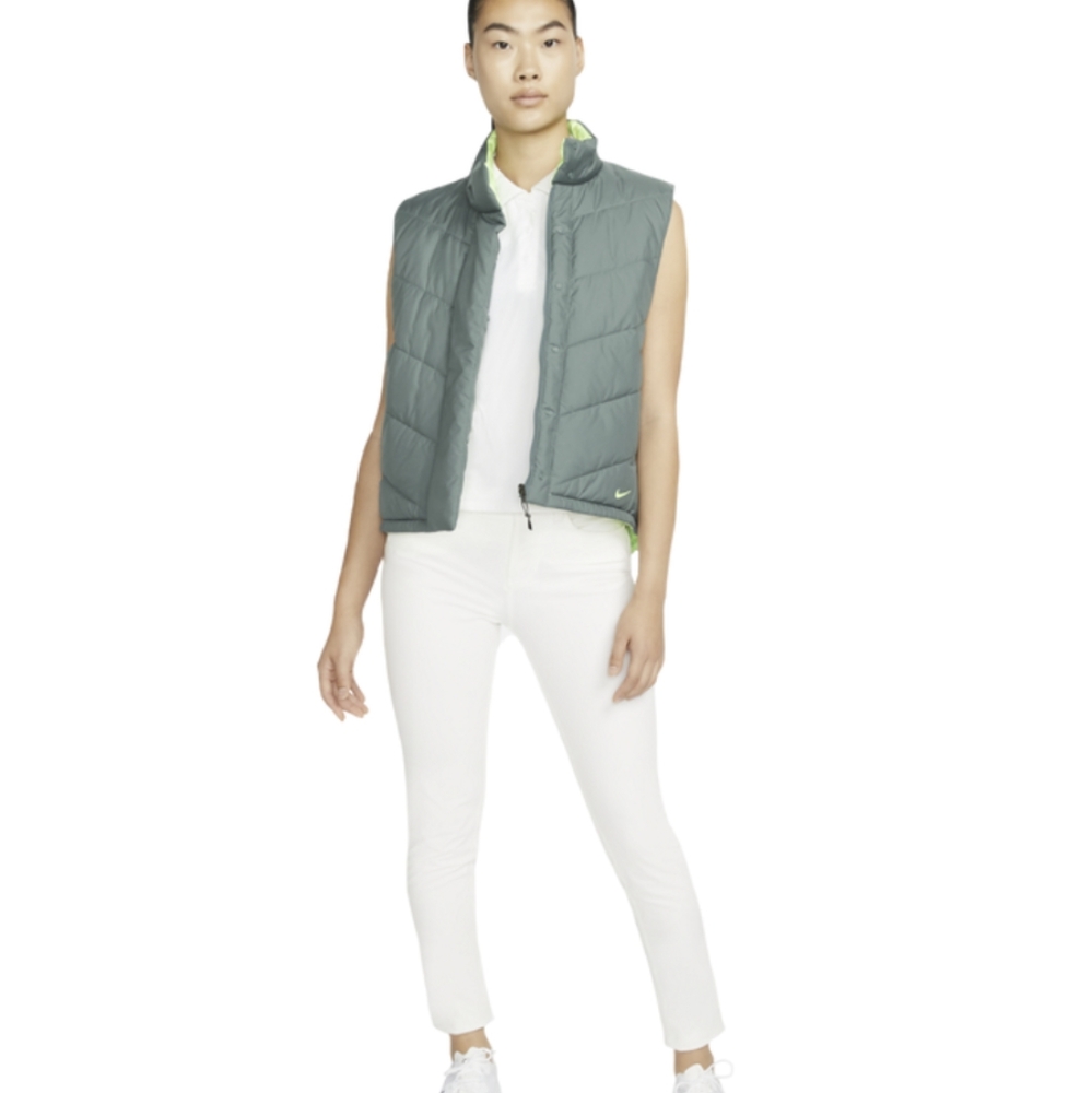 Nike Therma Fit Repel Reversible Hasta Lime Glow Vest